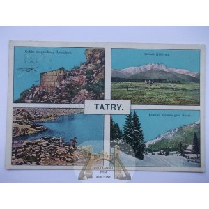 Tatry, 4 widoki 1915