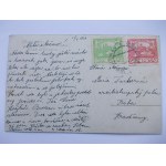 Tatry, widok od Poronina, malarska 1919