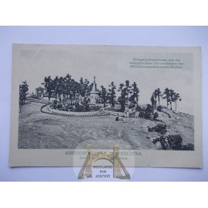 Leszczyna, cmentarz i pomnik wojenny ok. 1915