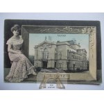 Bielsko, Bielitz, theater, collage, 1906
