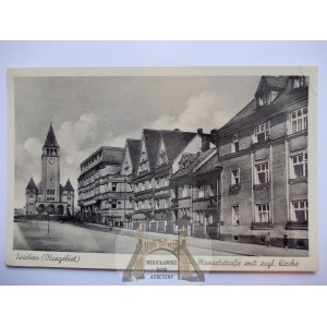 Cieszyn, Teschen, ulica Mozarta, 1942