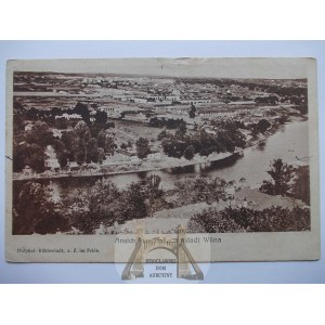 Litwa, Wilno, panorama, 1917