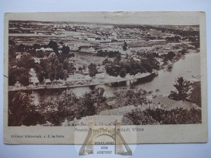 Lithuania, Vilnius, panorama, 1917