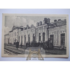 Litwa, Radziwiliszki, dworzec, 1917