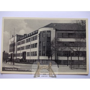 Litwa, Memel, Kłajpeda, gimnazjum, 1939