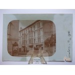 Ukraine, Lviv, street, advertisement - wine store, Didolić brothers, private sheet, 1906