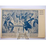 Ukraine, Lviv, Gwiazdka restaurant, Lychakivska street, advertisement, humor, ca. 1930