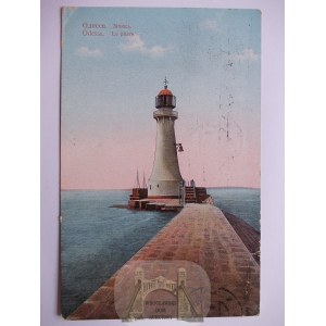Ukraine, Odesa, lighthouse, 1914
