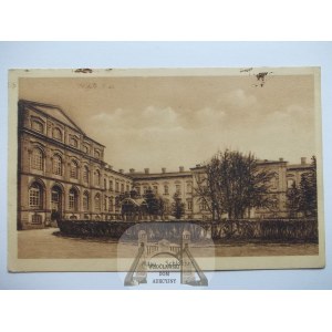 Łotwa, Mitau, Jełgawa, dziedziniec zamku, 1917