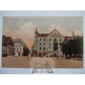 Russia, Instenburg, Buttermarkt, 1908