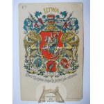 Patriotic, Lithuania, Pogon, coat of arms, 1907
