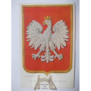 Patriotyczna, polskie godło państwowe, ok. 1930