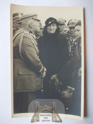 Vlastenec, maršál Józef Piłsudski, foto Jurkiewicz, Zakopané, 1935