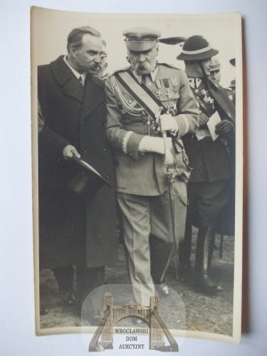 Vlastenec, maršál Józef Piłsudski, foto Jurkiewicz, Zakopané, 1935