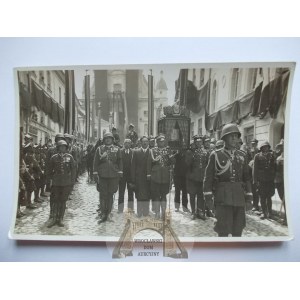 Patriotyczna, Józef Piłsudski, Wilno, pogrzeb serca Marszałka, fot. Pol-Fot. 1935