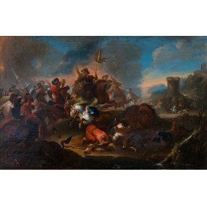 Artist unspecified (18th/19th century), Battle Scene