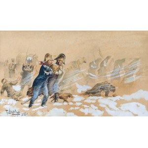 Neurčený umelec (Rusko, 19./20. storočie), Ústup spod Moskvy, 1914