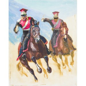 Wieńczysław Pyrzanowski (ur. 1958), Szarża szwoleżerów gwardii cesarza Napoleona