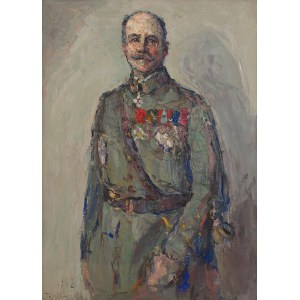 Włodzimierz Terlikowski (1873 Poraj - 1951 Paryż), Portret generała Henriego Niessela, 1922