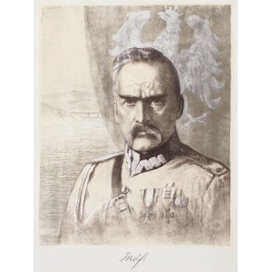 Stanisław Szwarc (1880-1953 Kraków), Marszałek Józef Piłsudski, 1926