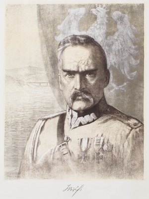 Stanisław Szwarc (1880-1953 Kraków), Marszałek Józef Piłsudski, 1926