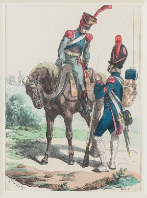 Hippolyte Bellangé (1800-1866), Żołnierze gwardii Napoleona