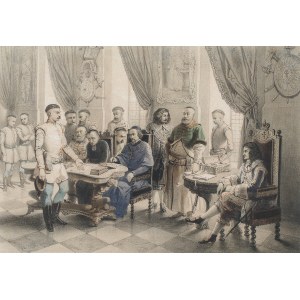 Antoni Zaleski (1824-1885), Posłuchanie u króla Jana Kazimierza
