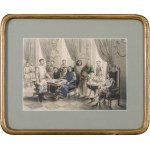 Antoni Zaleski (1824-1885), Posłuchanie u króla Jana Kazimierza