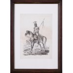Nicolas-Toussaint Charlet (1792-1845), Oficer polskiego 1 Pułku Szwoleżerów Lansjerów Gwardii Cesarskiej