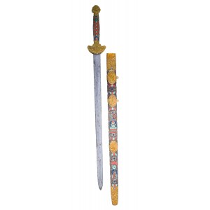 Ceremonial sword, China, Qing dynasty, 1644-1912