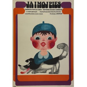 BODNAR Hanna - Me and my dog - 1975.