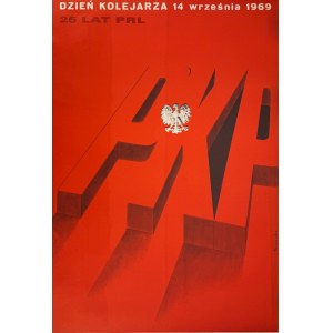 Autor neznámý - Den železničářů - 25 let PRL - 1969
