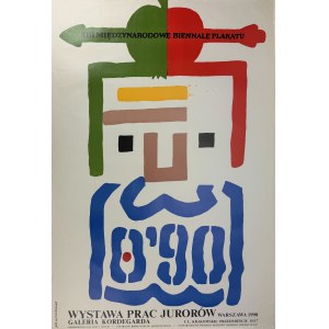 MŁODOŻENIEC Jan - XIII INTERNATIONAL BIENNALE OF PLAKE - 1990.
