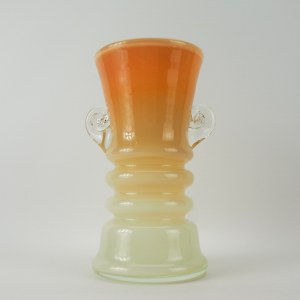 SŁUCZAN-ORKUSZ Jerzy - Verrerie de Tarnowiec - Vase Strongman