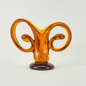 Wolomin Glassworks - Aries candlestick.