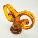 Wolomin Glassworks - Aries candlestick.