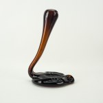 Wolomin Glassworks - Ensemble de trois bougeoirs