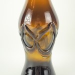 Wolomin Glassworks - Forme artistique Bouteille à long col.