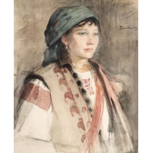 Teodor AXENTOWICZ (1859-1938), Hucułka