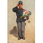 Adam SETKOWICZ (1876-1945), Ordynans z bukietem