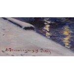 Aleksander DZWONKOWSKI (1885-1969), Katedra Notre Dame w Paryżu (1929)