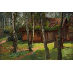 Jerzy POGORZELSKI (1926-2003), Chata w lesie