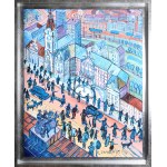 Edward DWURNIK (1943-2018), Plac Teatralny (2016)