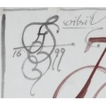 Franciszek STAROWIEYSKI (1930-2009), Kaligrafia (1999)
