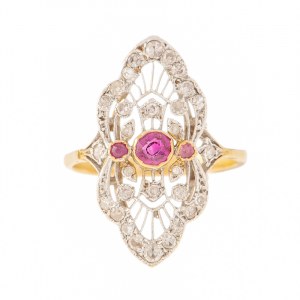 Ring, France, early 20th century, Edwardian style