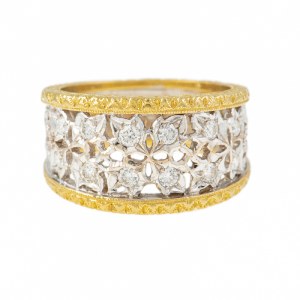 Buccellati type ring, 2nd half of 20th century.