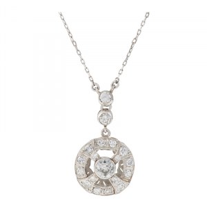 Collana, anni 1930-40, art déco