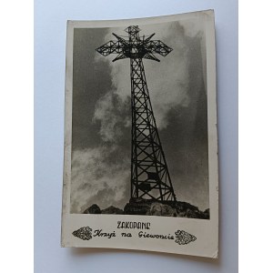 ZDJĘCIE ZAKOPANE KRZYŻ GIEWONT