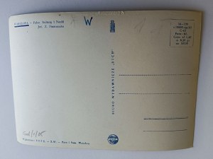 POCZTÓWKA PRL WARSZAWA PAŁAC KULTURY I NAUKI