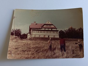 POSTCARD PRL SLASKIE BESKID BŁATNIA TOURIST HOSTEL PTTK